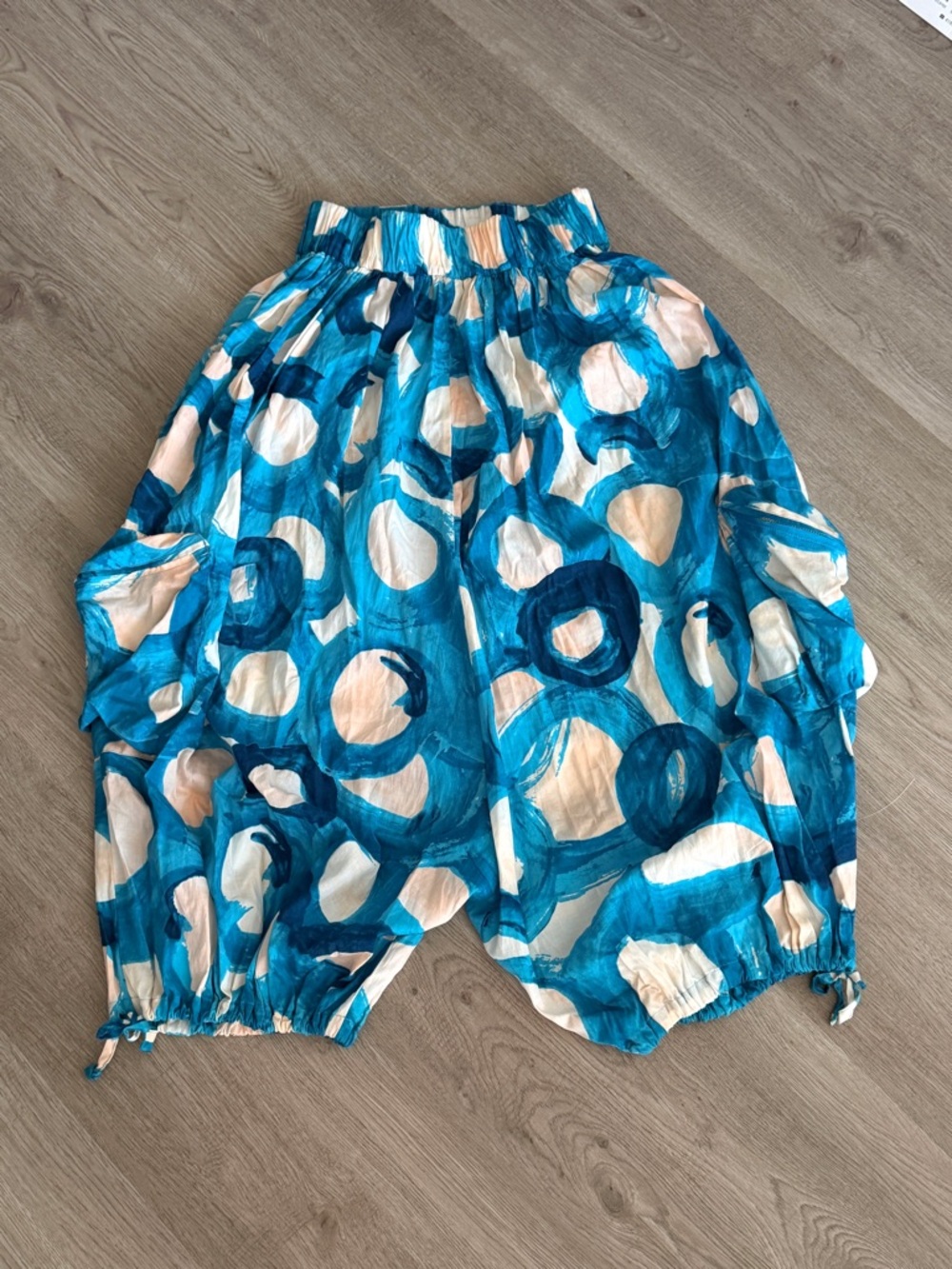 RARE 2006 Printed Parachute Cargo Pants